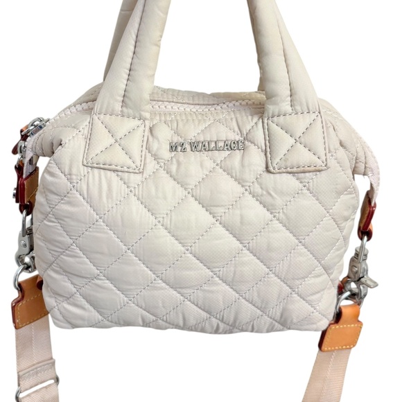 MZ Wallace Handbags - MZ Wallace Micro Sutton Tote In cream